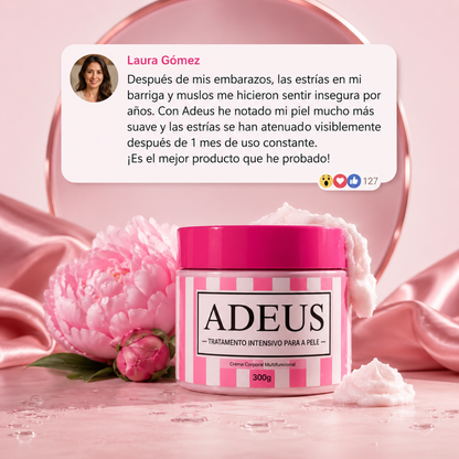 Crema Adeus - Ayuda a Suavizar Tus Estrías